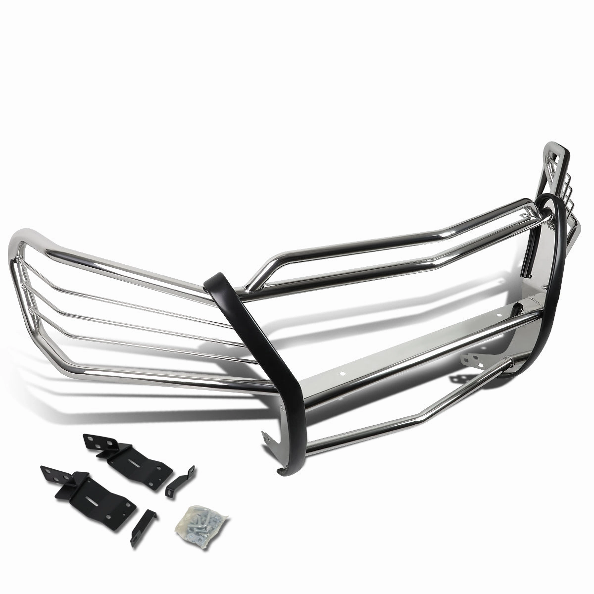 07-12 Mercedes-Benz GL320 GL350 GL450 GL500 GL550 Brush Grille Guard - Stainless Steel