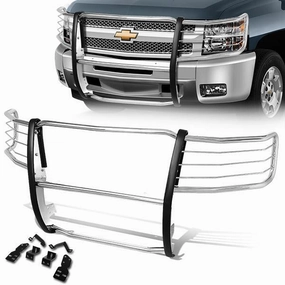 07-13 Chevy Silverado 1500 Brush Grille Guard - Stainless Steel