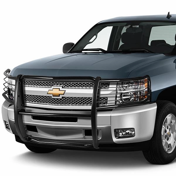 07-13 Chevy Silverado 1500 Brush Grille Guard - Steel - Black