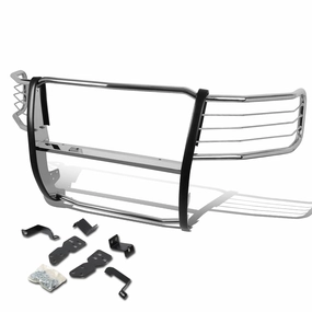 07-13 Chevy Silverado 1500 Brush Grille Guard - Steel - Stainless Steel