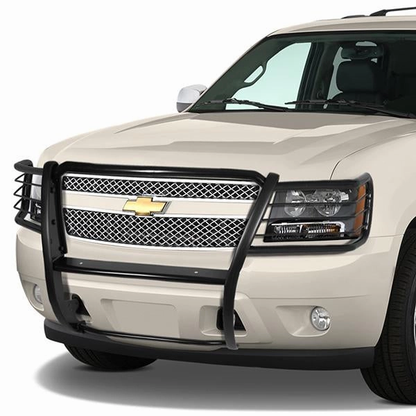 07-14 Chevy Suburban 1500 Avalanche Tahoe Brush Grille Guard - Steel - Black
