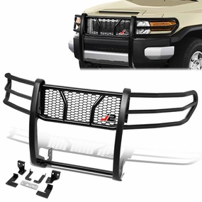 07-14 Toyota FJ Cruiser Brush Grille Guard - Moneycomb Mesh