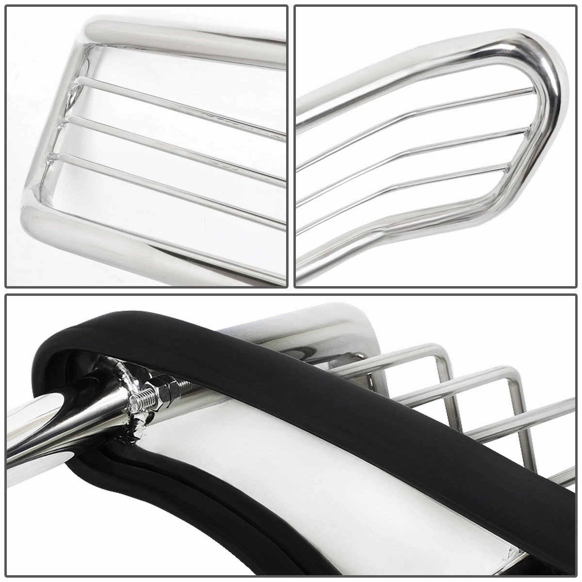 07-14 Toyota FJ Cruiser Brush Grille Guard - Stainless Steel