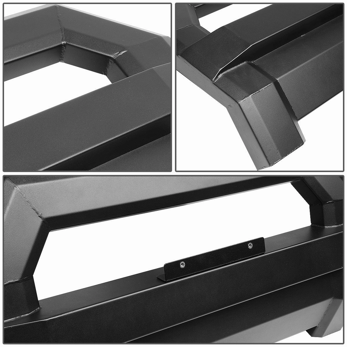 07-18 Chevy Silverado GMC Sierra 1500 Front Bumper Guard License Plate Relocation Kit