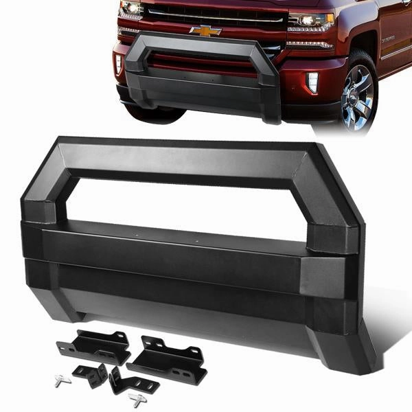 07-18 Chevy Silverado GMC Sierra 1500 Front Bumper Guard License Plate Relocation Kit