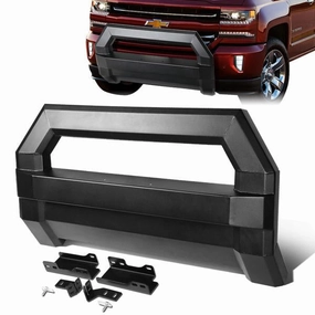 07-18 Chevy Silverado GMC Sierra 1500 Front Bumper Guard License Plate Relocation Kit