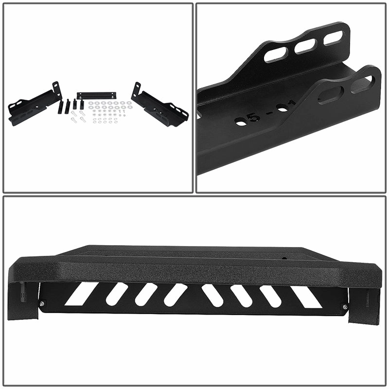 07-18 GMC Sierra Chevy Silverado Yukon XL Front Bumper Grill Guard - Carbon Steel