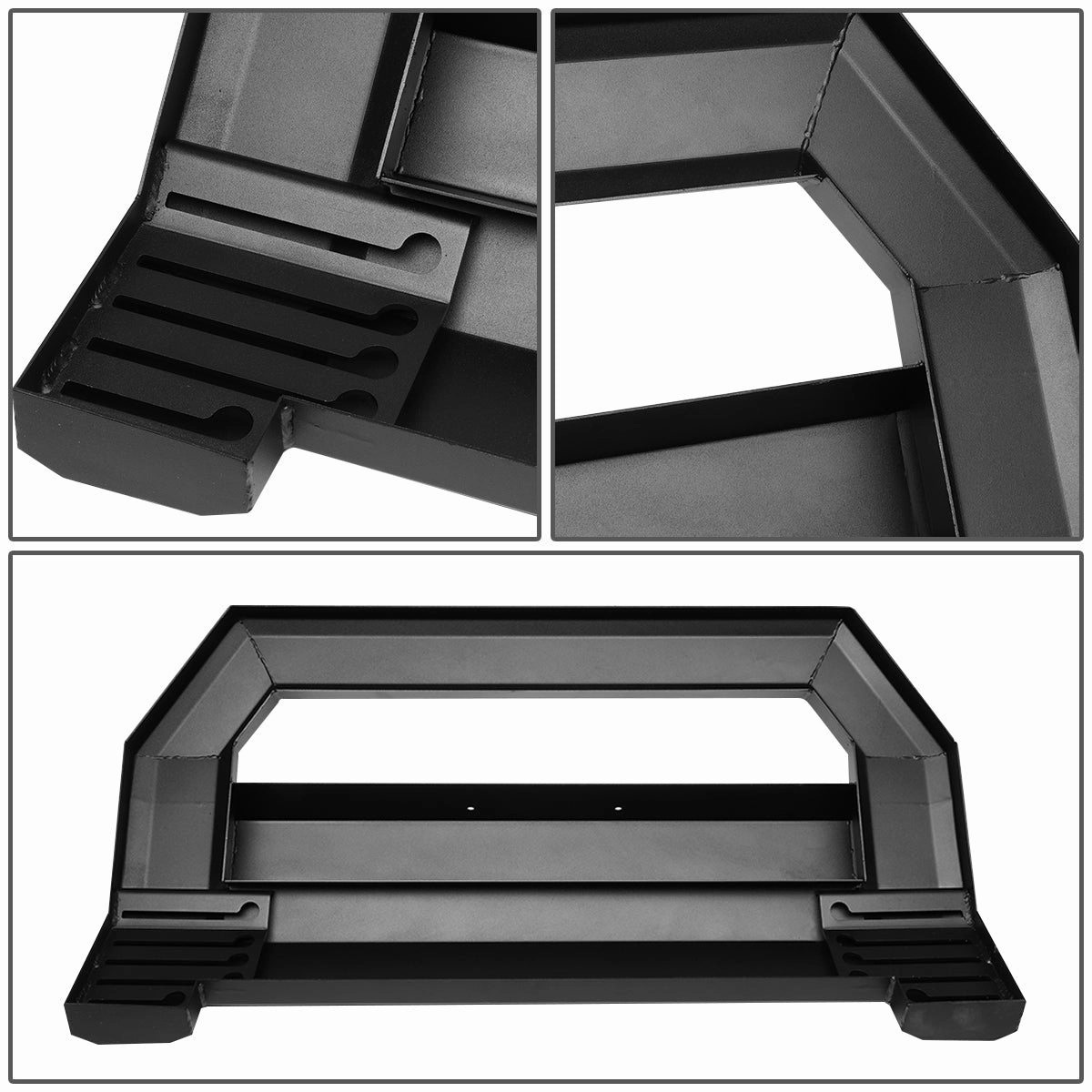 07-18 Toyota Tundra Bull Bar w/License Plate Relocation Kit - Square Tube Style