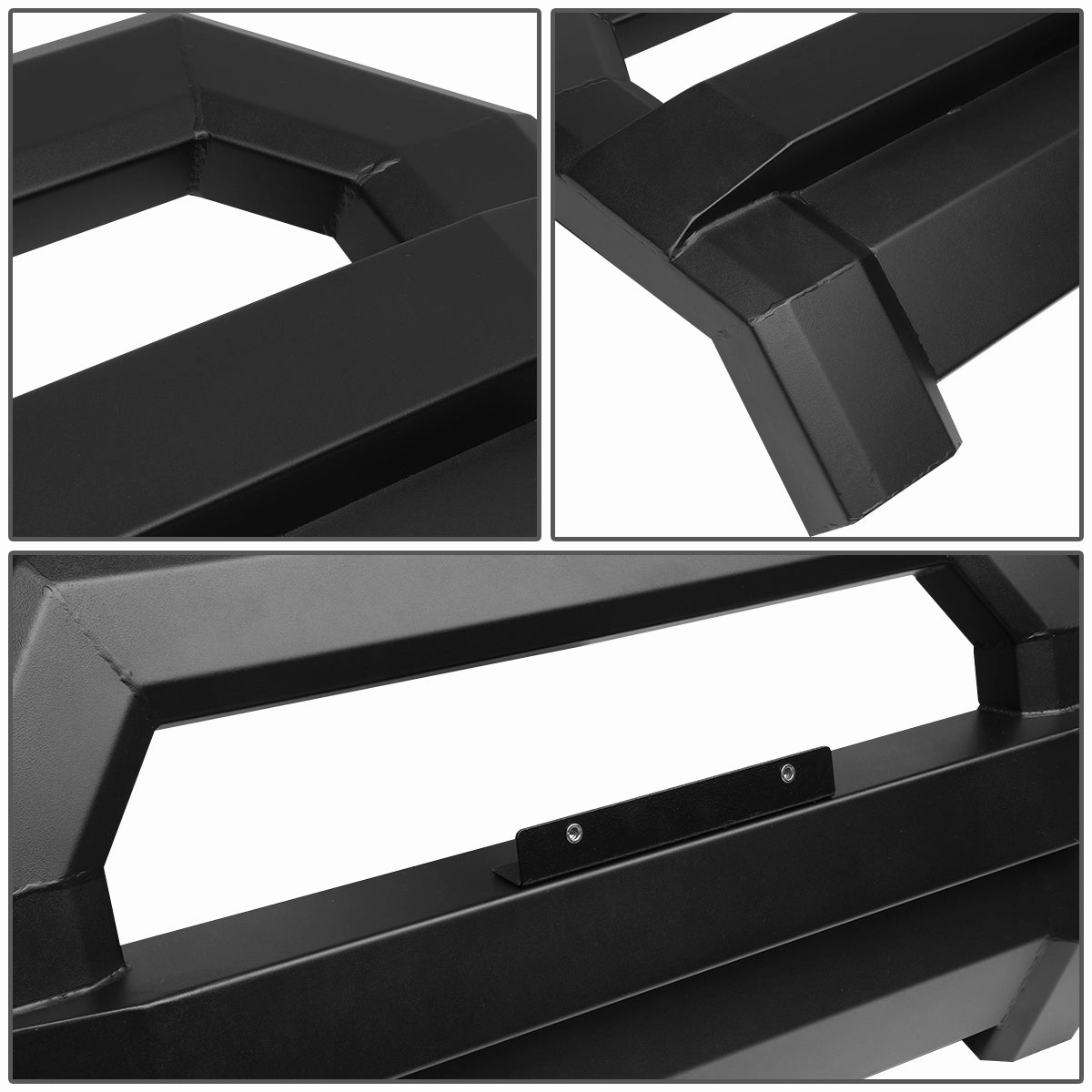 07-18 Toyota Tundra Bull Bar w/License Plate Relocation Kit - Square Tube Style