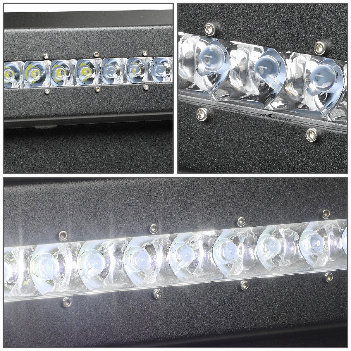07-18 Toyota Tundra LED Bull Bar w/License Plate Relocation Kit