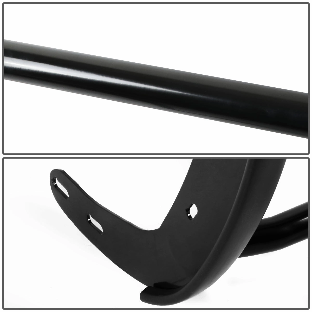 08-15 Toyota Land Cruiser Brush Grille Guard - Steel - Black