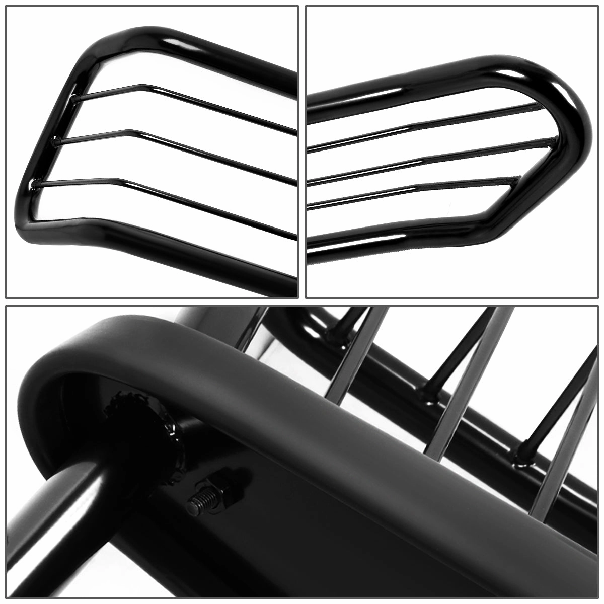 08-16 Toyota Sequoia Brush Grille Guard - Steel - Black