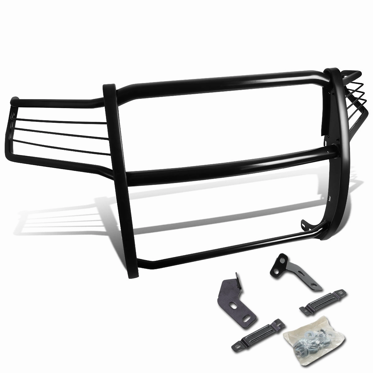 08-16 Toyota Sequoia Brush Grille Guard - Steel - Black
