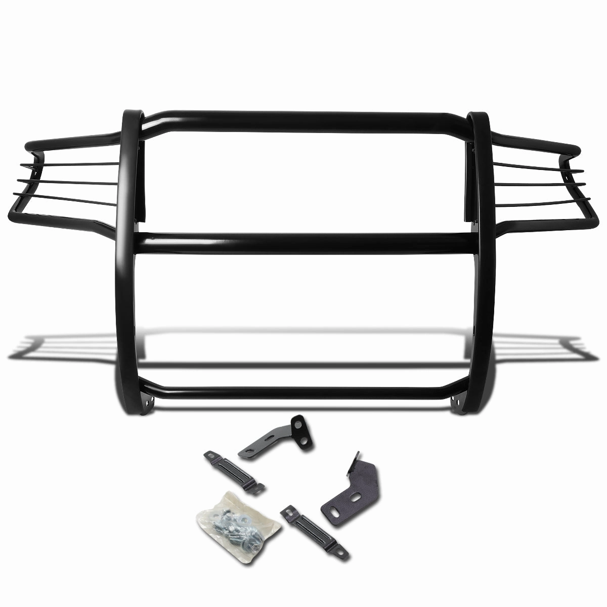 08-16 Toyota Sequoia Brush Grille Guard - Steel - Black