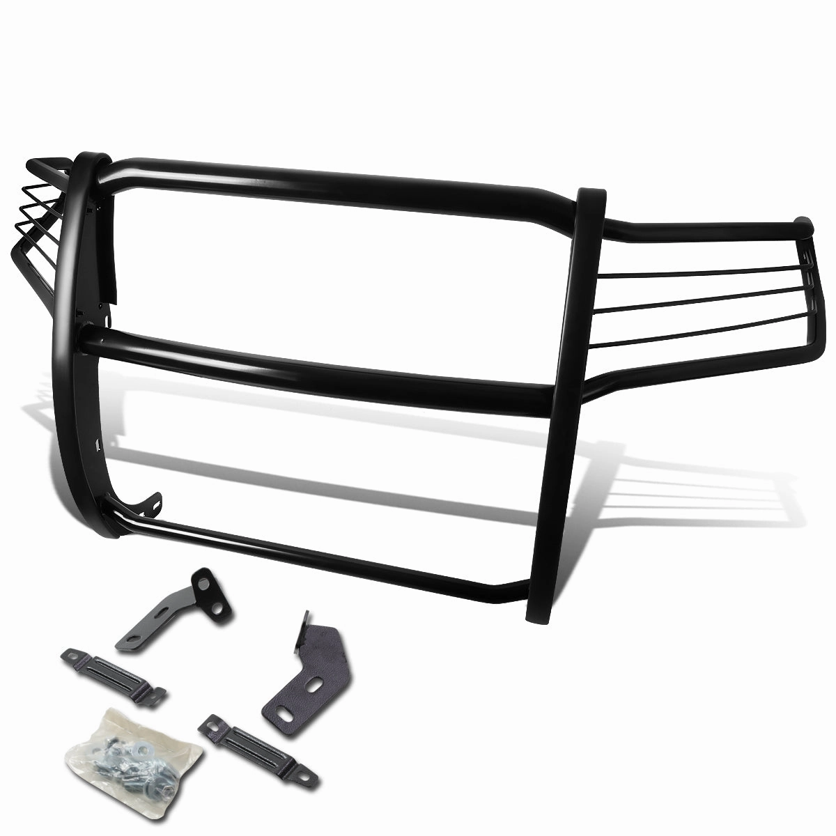 08-16 Toyota Sequoia Brush Grille Guard - Steel - Black