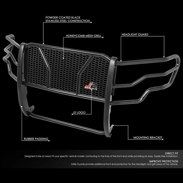 09-14 Ford F150 Brush Grille Guard - Moneycomb Mesh