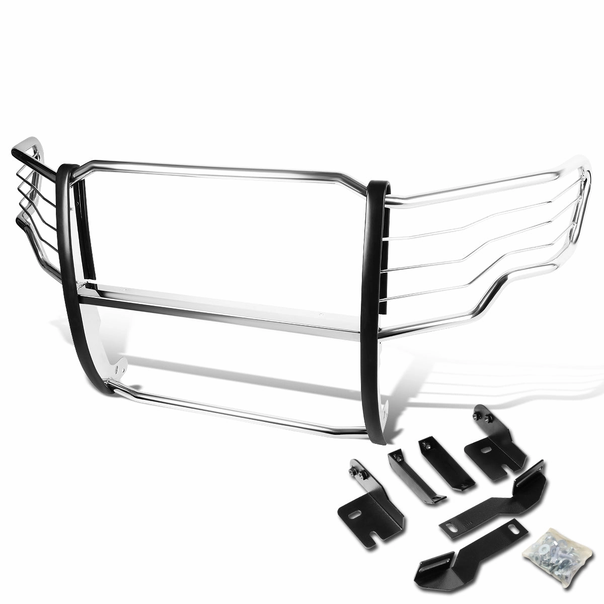 09-14 Ford F150 Brush Grille Guard - Stainless Steel