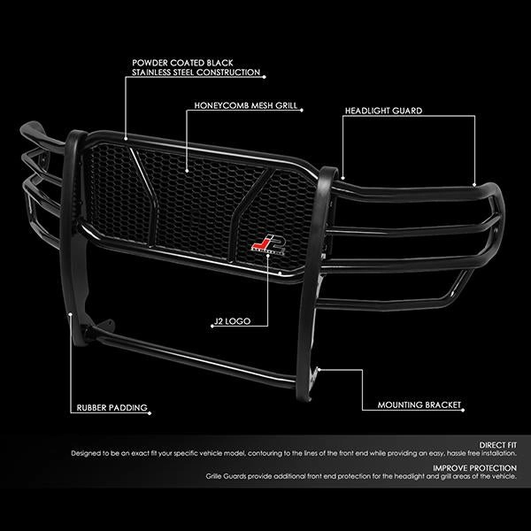 09-18 Dodge Ram 1500 Brush Grille Guard - Moneycomb Mesh