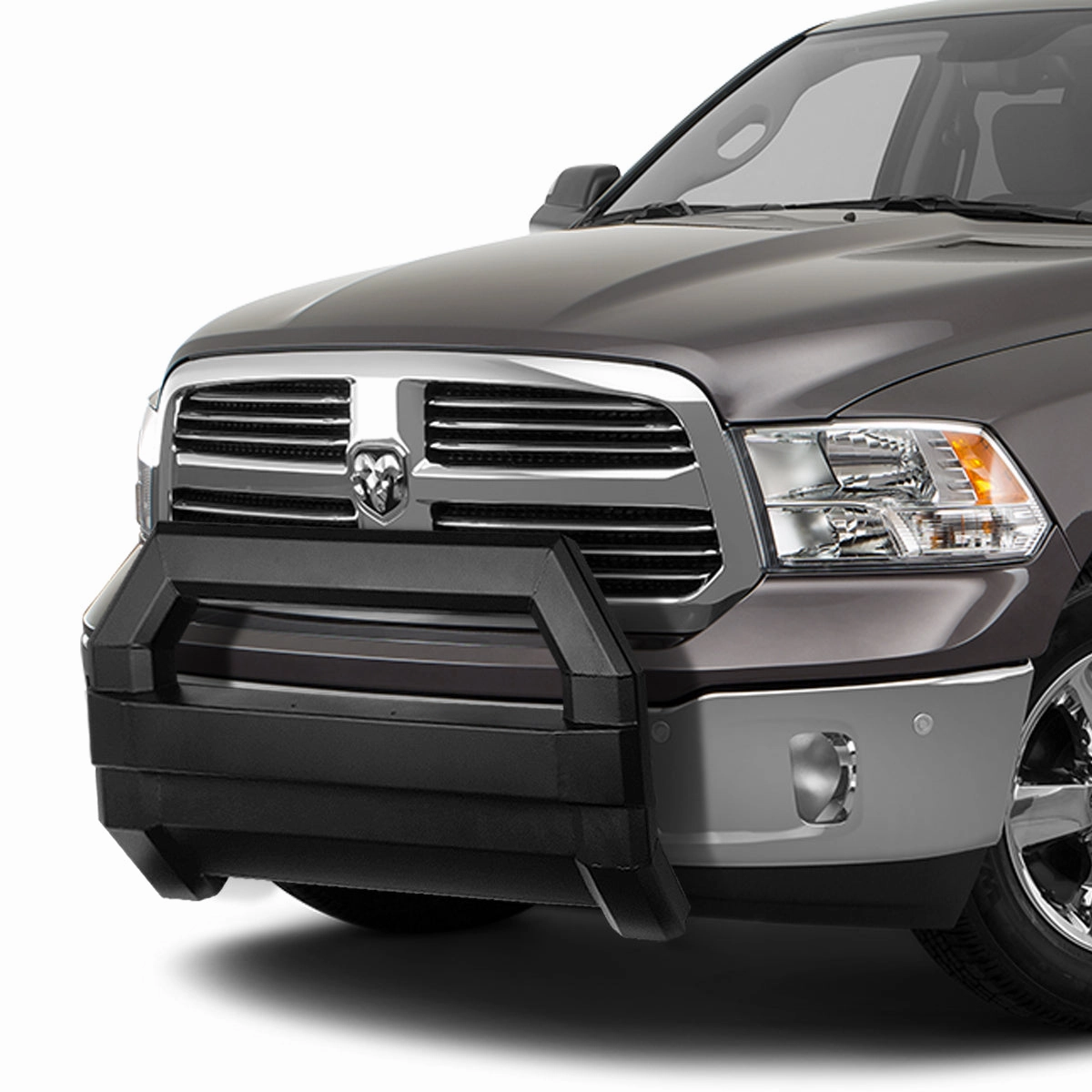 09-18 Dodge Ram 1500 Bull Bar w/License Plate Relocation Kit - Square Tube Style