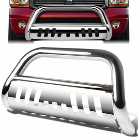 09-18 Dodge Ram 1500 Bull Bar w/Skid Plate - Stainless Steel