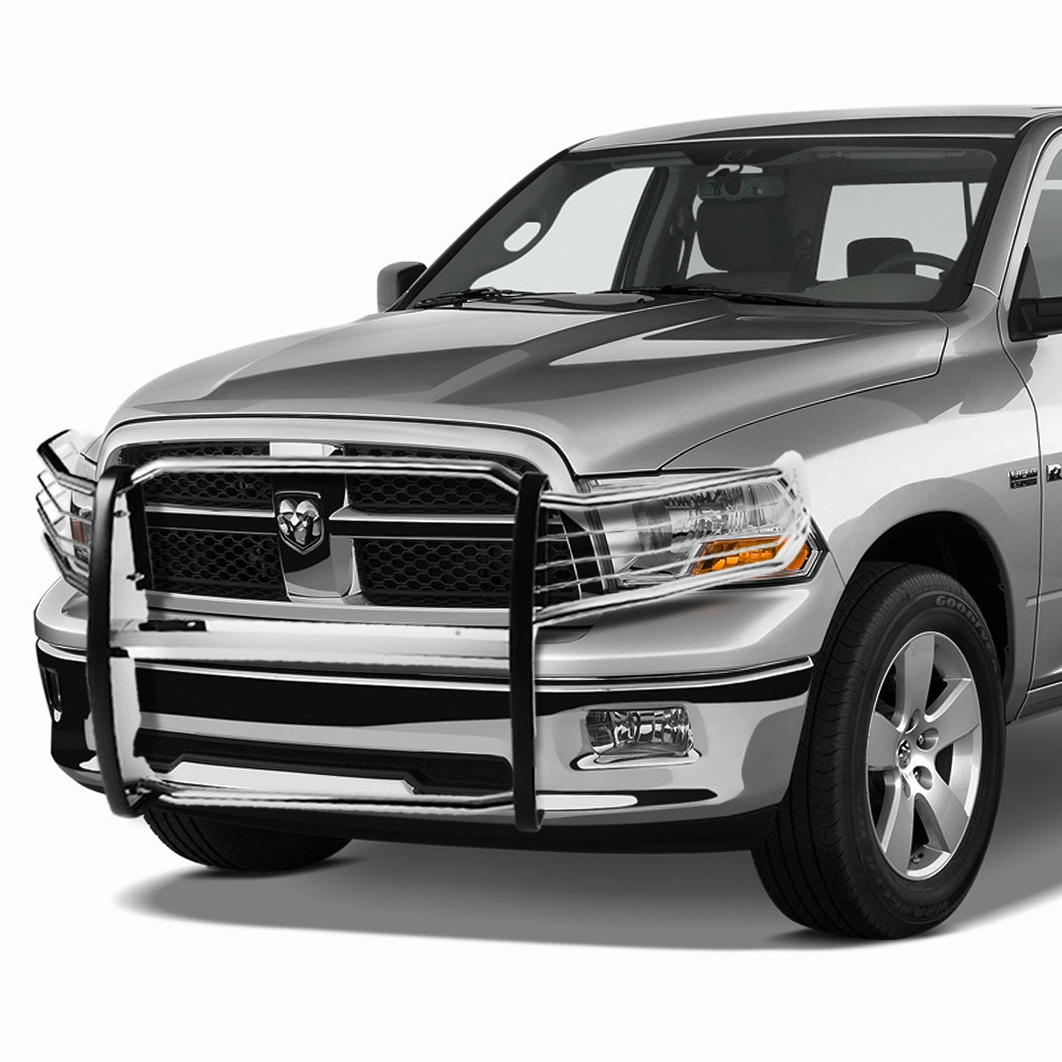 09-18 Dodge Ram Truck 1500 Brush Grille Guard - Stainless Steel