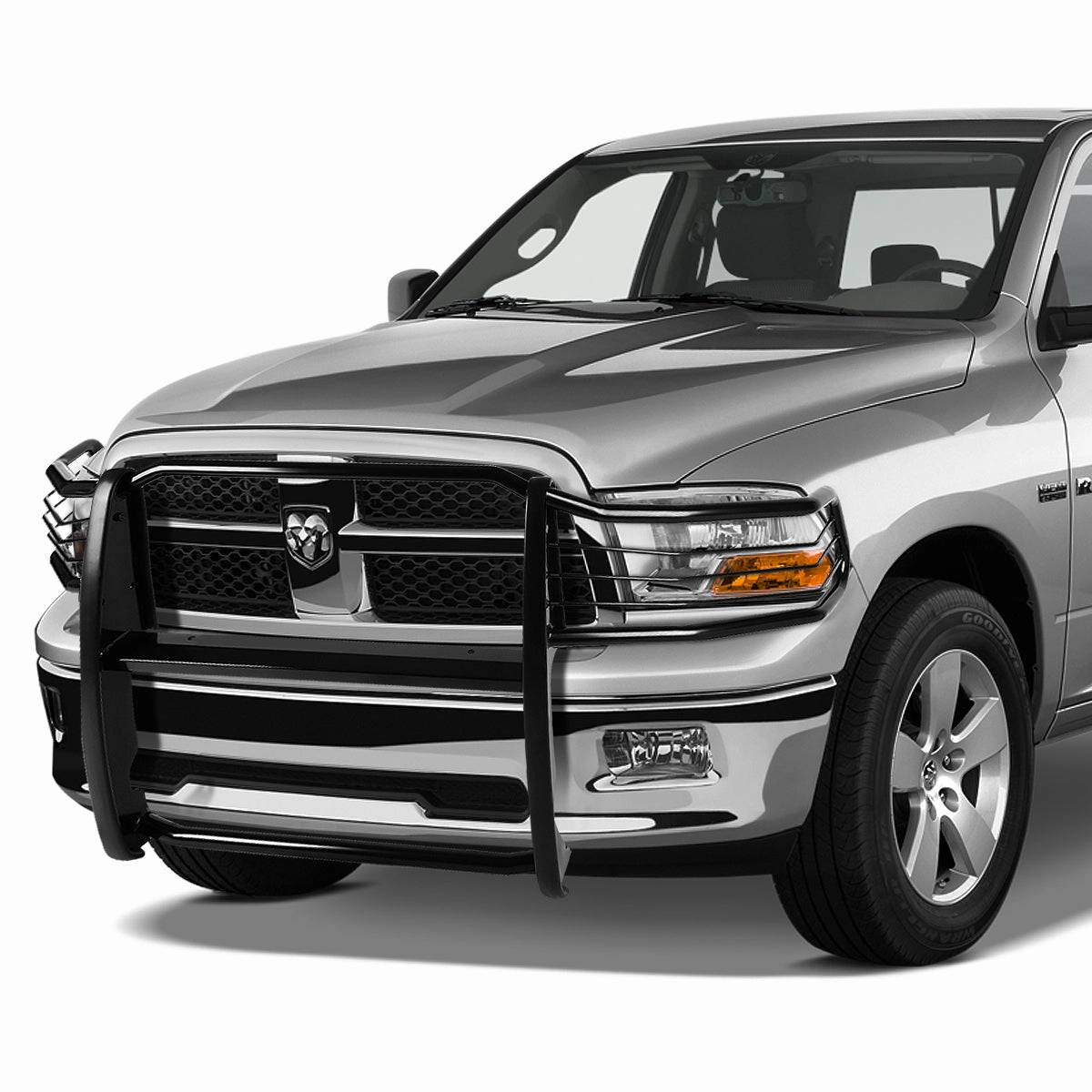 09-18 Dodge Ram Truck 1500 Brush Grille Guard - Steel - Black