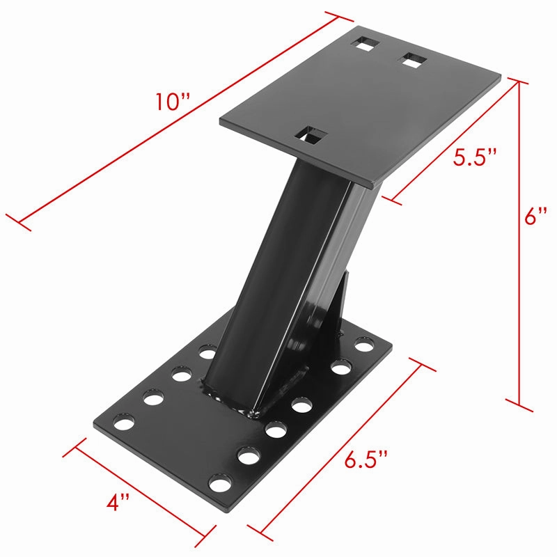 100Lbs Trailer Spare Tire Mount Kit <br> Fits 4 X 4 & 5 X 4-1/2 in. Bolt Pattern Wheels Only