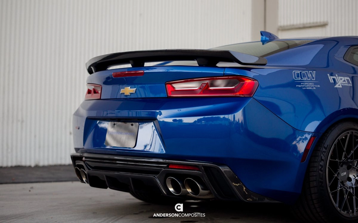 2016-2024 CAMARO ZL1 STYLE CARBON FIBER REAR SPOILER
