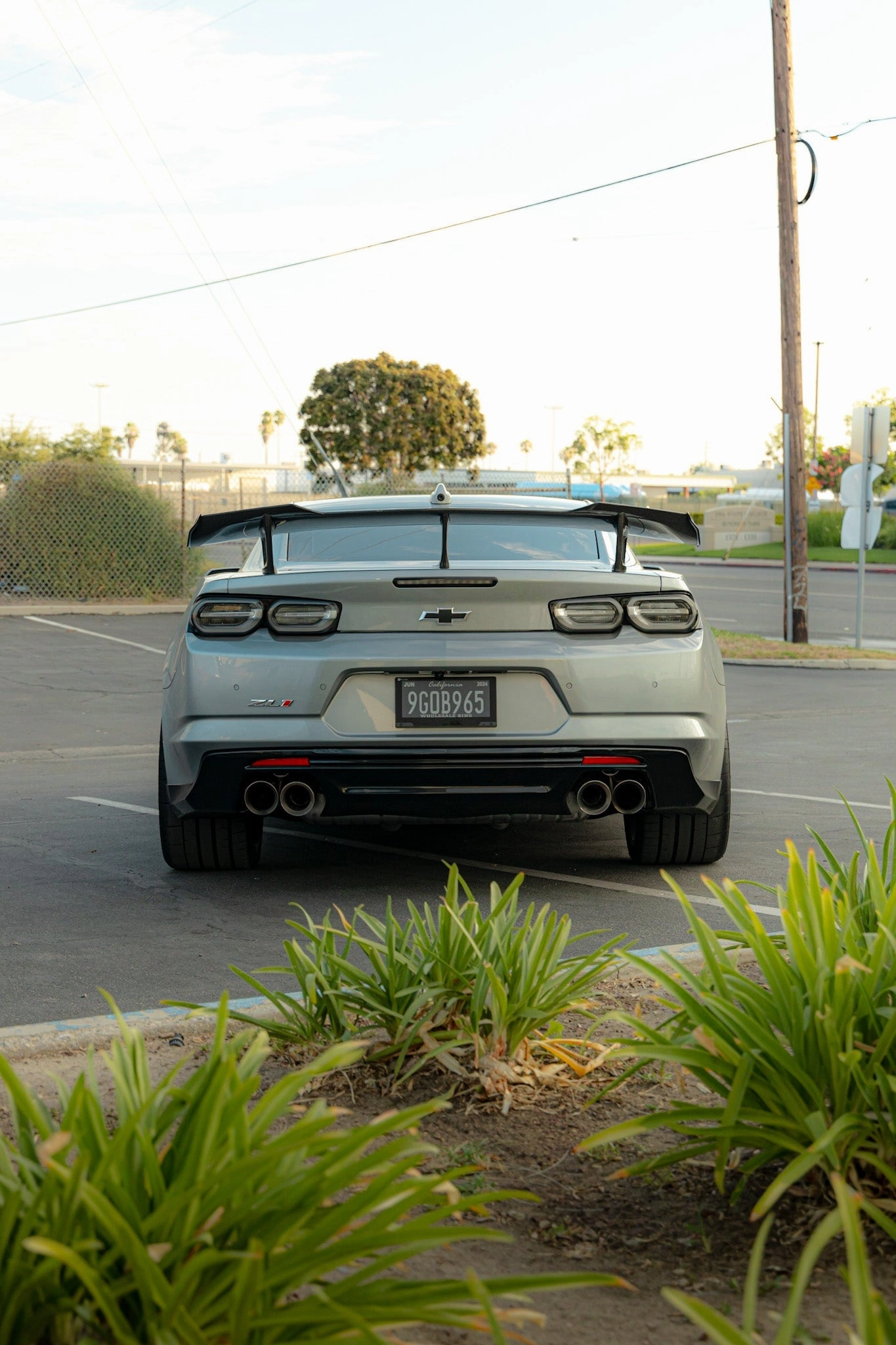 2016-2024 Chevy Camaro ZL1 1LE Full Carbon Fiber 1pc Rear Spoiler