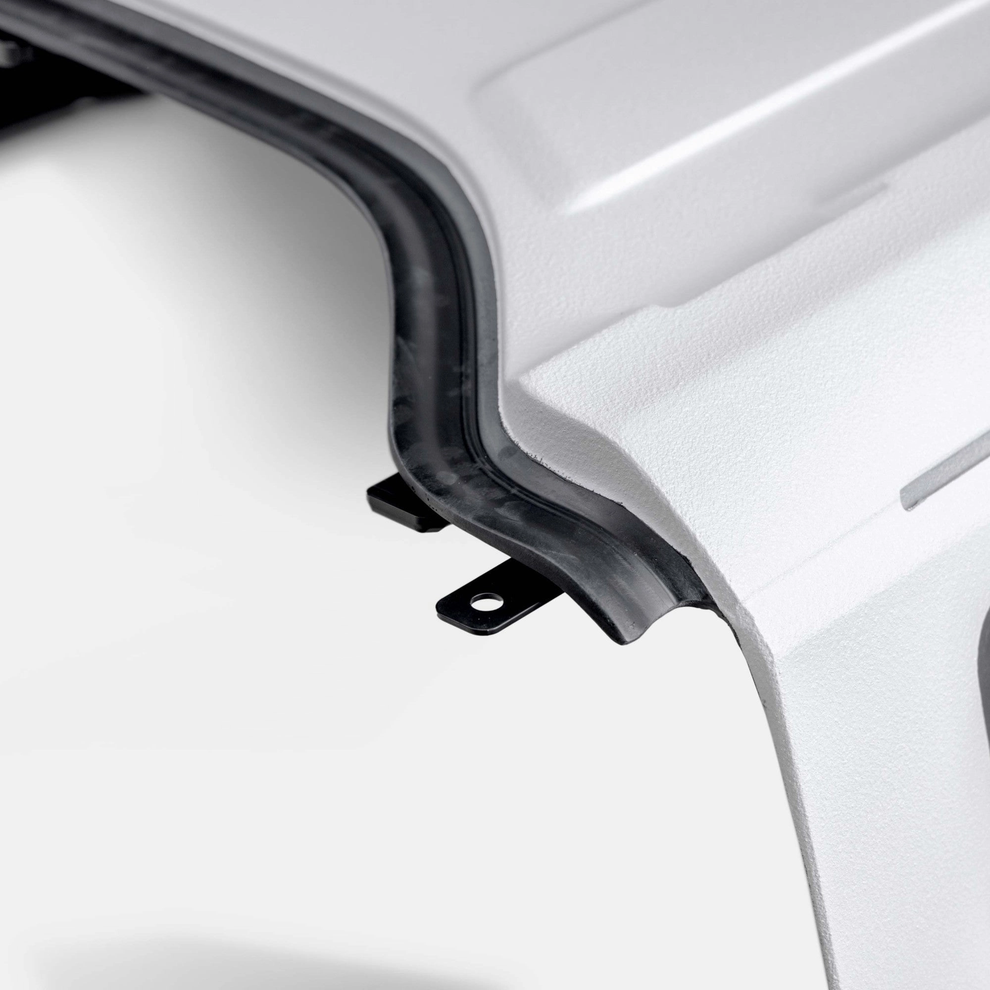 2021-2025 Ford Bronco 4DR w/ White Textured Coating Hardtop W/Glass   Hardware