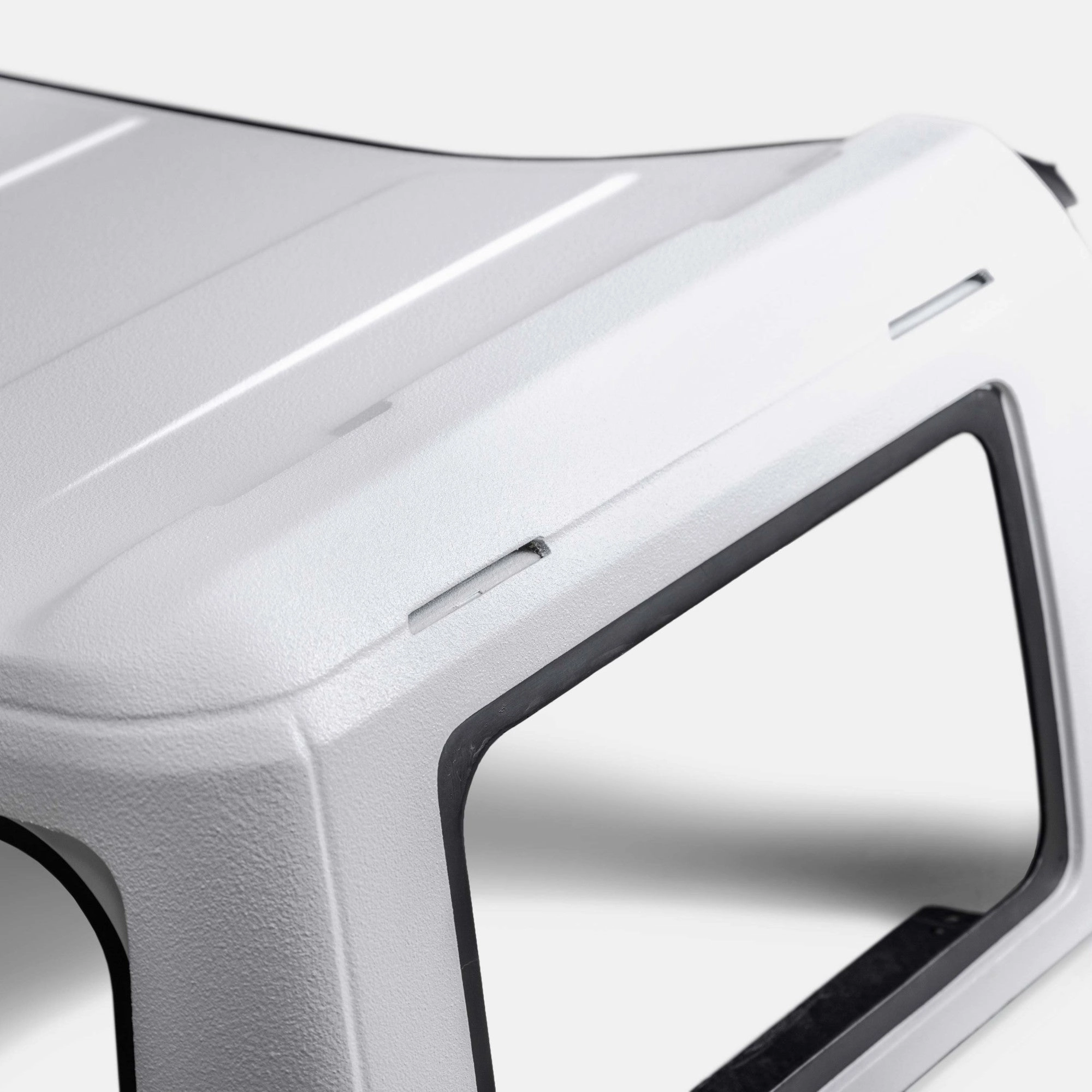 2021-2025 Ford Bronco 4DR w/ White Textured Coating Hardtop W/Glass   Hardware