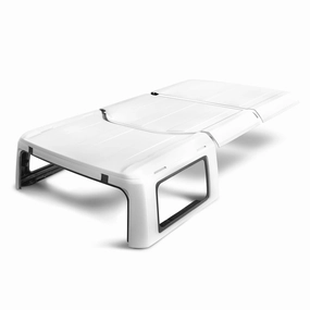 2021-2025 Ford Bronco 4DR w/ White Textured Coating Hardtop W/Glass   Hardware