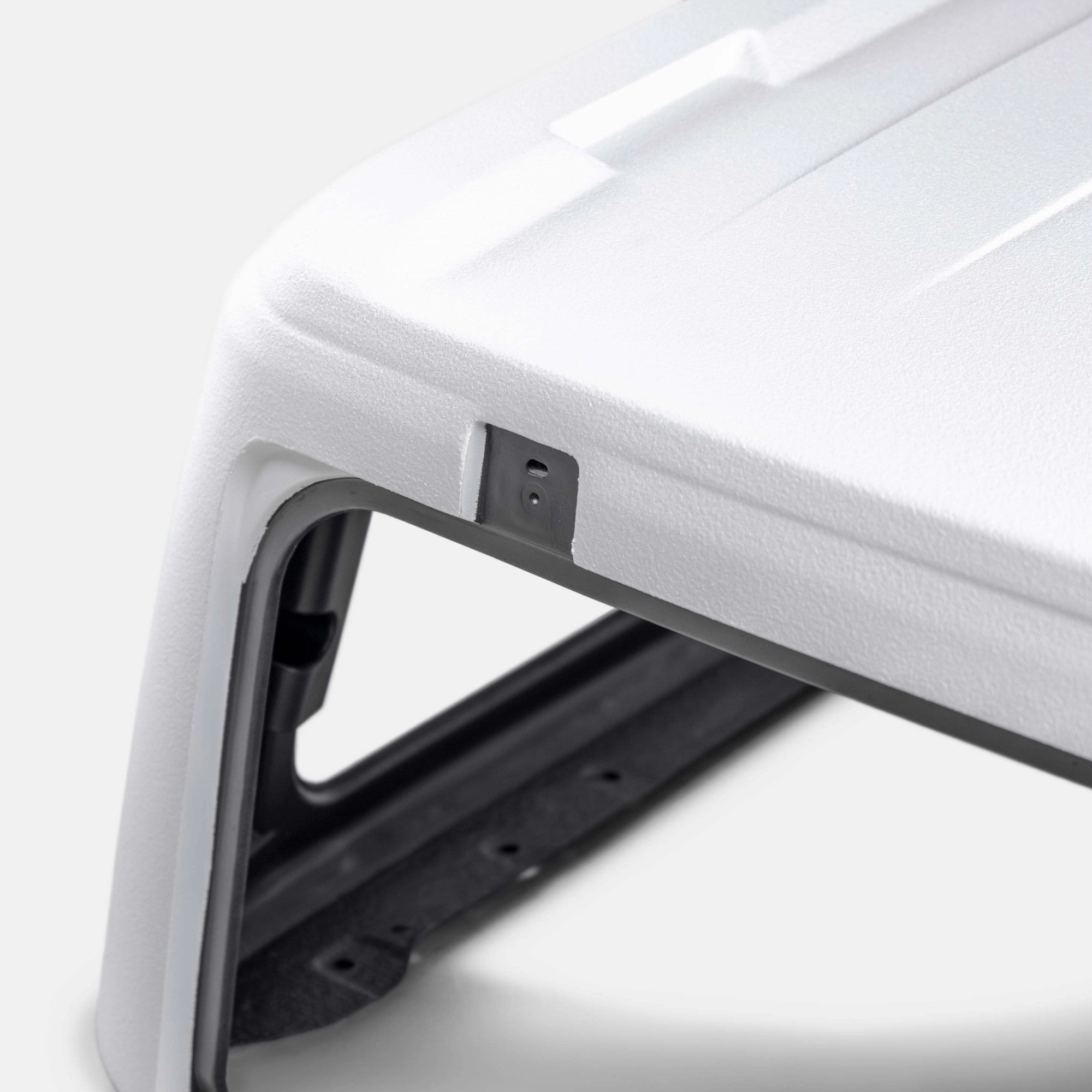 2021-2025 Ford Bronco 4DR w/ White Textured Coating Hardtop W/Glass   Hardware