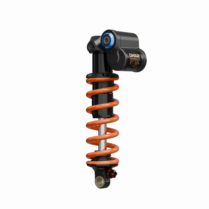 2026 FOX DHX2 Factory Rear Shock - 185 x 55mm, Trunnion Metric, Kashima