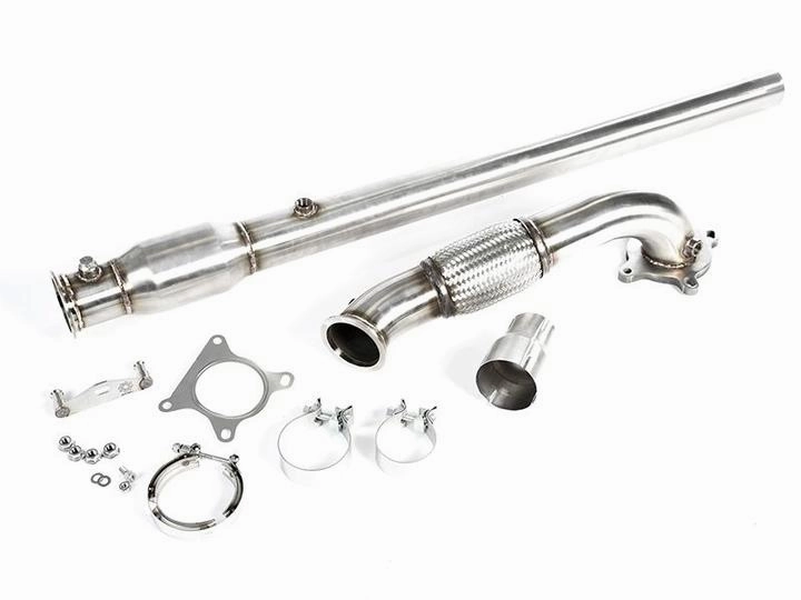 3" Catted Down Pipe for Audi A3 8P FWD/VW Golf GTI MK5 MK6/Jetta MK5 MK6