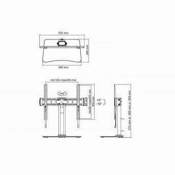 AG Neovo DTS-01 Tabletop Stand