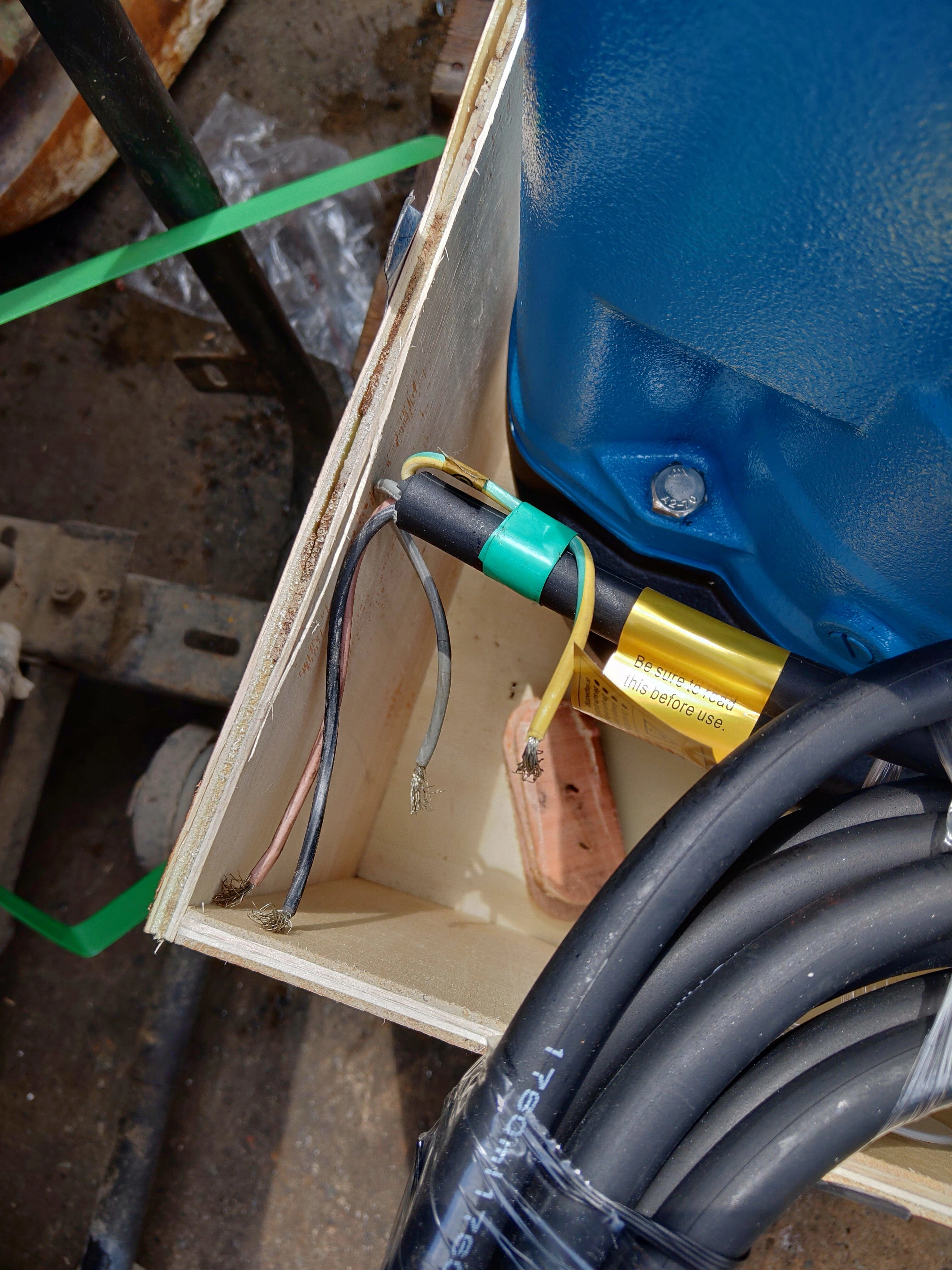 Aiko 3" 5HP 3.7KW 415V Submersible Drainage Pump | Model : KBZ33.7