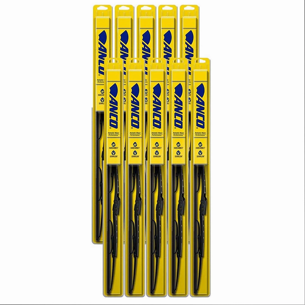 ANCO 31-24 Windshield Wiper Blade 31-Series 24" inch Black Metal