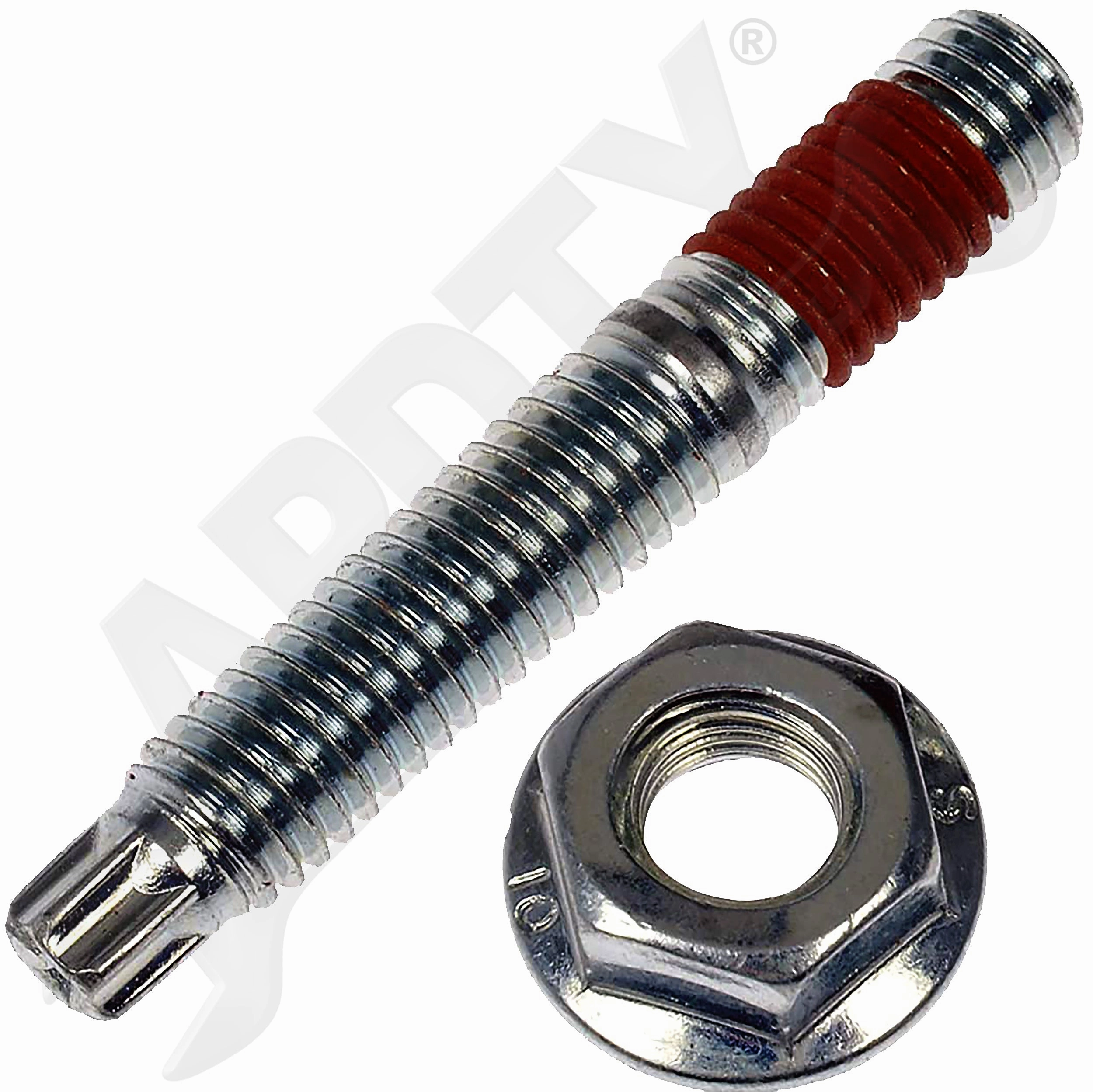 APDTY 113017 Exhaust Manifold Stud, Bolt, & Nut Set Pack Of 10