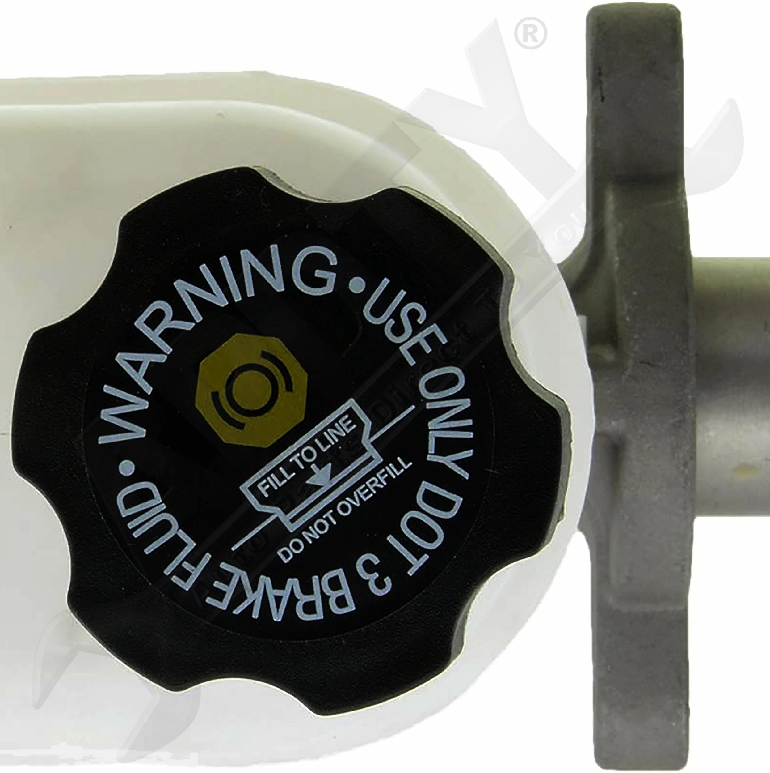 APDTY 132118 Brake Master Cylinder Assembly Complete With Fluid Reservoir & Cap