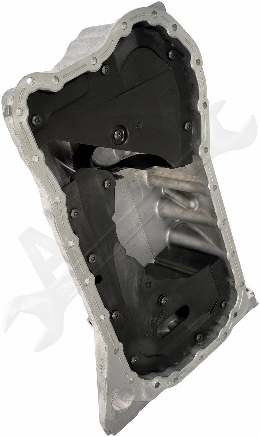 APDTY 155732 Engine Oil Pan 022103601L, 022103601R