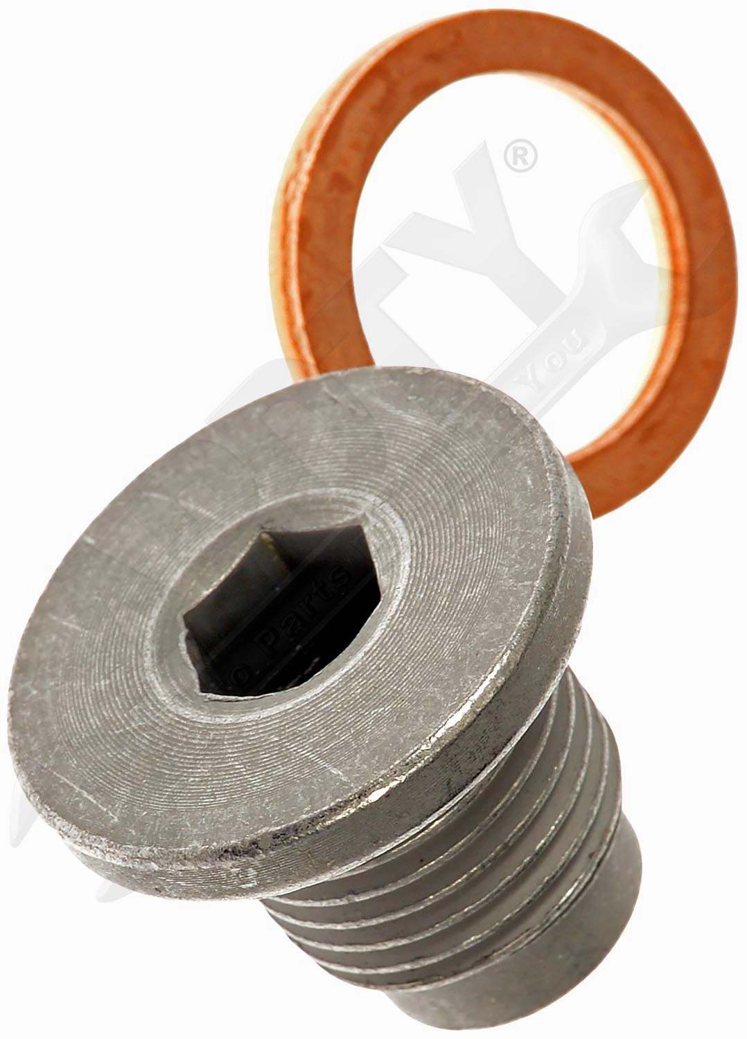 APDTY 156319 Oil Drain Plug Standard M16-1.50 Allen Head Replaces 11137585928