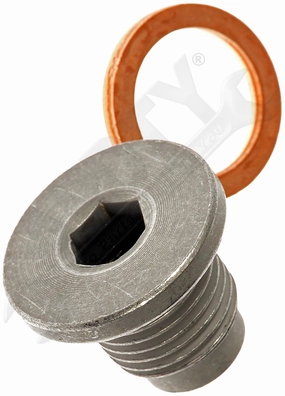 APDTY 156319 Oil Drain Plug Standard M16-1.50 Allen Head Replaces 11137585928