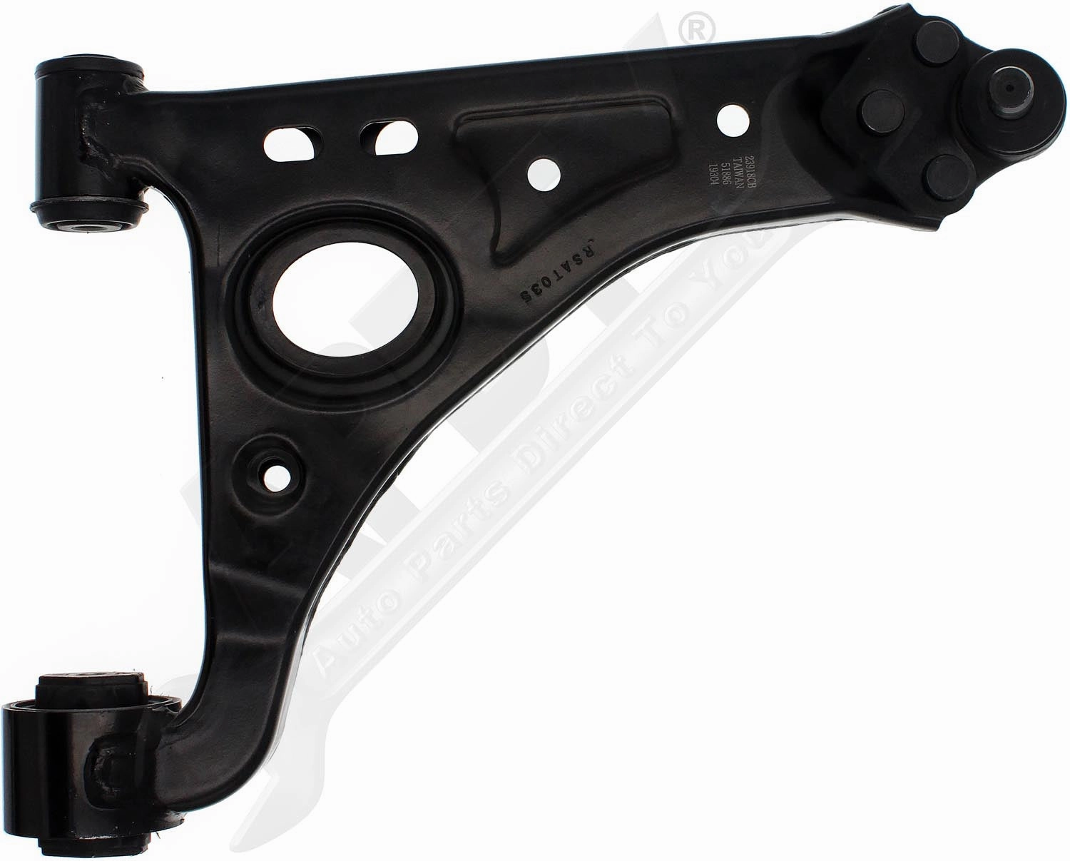 APDTY 156482 Suspension Control Arm and Ball Joint Assembly Front Right