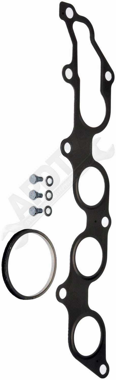 APDTY 156908 Catalytic Converter with Integrated Exhaust Manifold