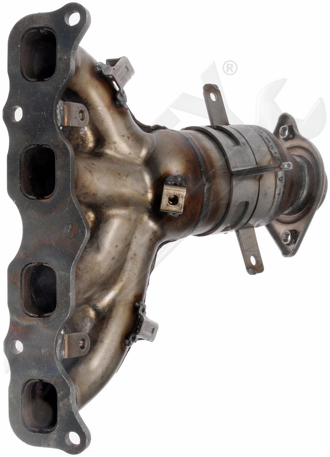 APDTY 156910 Catalytic Converter with Integrated Exhaust Manifold