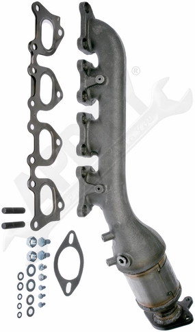 APDTY 156911 Catalytic Converter with Integrated Exhaust Manifold