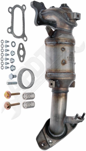 APDTY 156913 Catalytic Converter with Integrated Exhaust Manifold