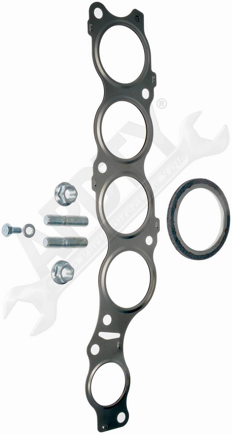 APDTY 156921 Catalytic Converter with Integrated Exhaust Manifold