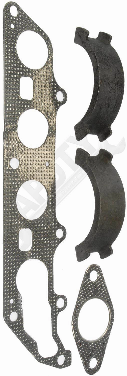 APDTY 157495 Catalytic Converter with Integrated Exhaust Manifold